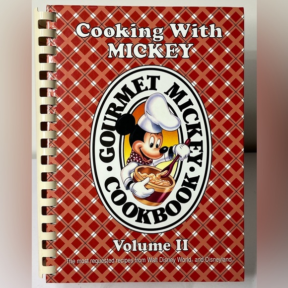 Cooking With Mickey Volume II The Most Requested Recipes Walt Disney Cookbook - Picture 1 of 5
